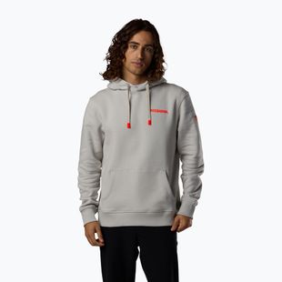 Férfi pulóver Rossignol Hero Hoodie light grey