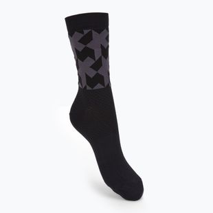 ASSOS Monogram kerékpáros zokni fekete P13.60.695.10