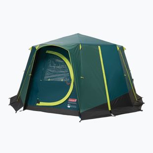 Coleman Cortes Octagon Blackout hálószoba zöld 8 személyes kemping sátor