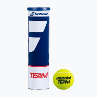 Piłki tenisowe Babolat Team 4 db yellow