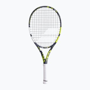 Babolat Pure Aero Junior 25 grey/yellow/white gyermek teniszütő