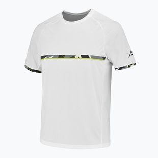 Férfi Babolat Aero Crew Neck tenisz póló Fehér 2MS23011Y