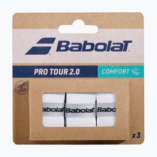 Babolat Pro Tour 2.0 teniszütő csomagolópapír 3 db fehér