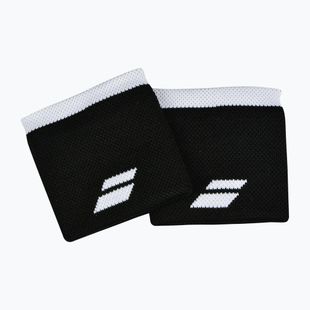 Csuklópánt Babolat Logo Wristband 2 db black/white