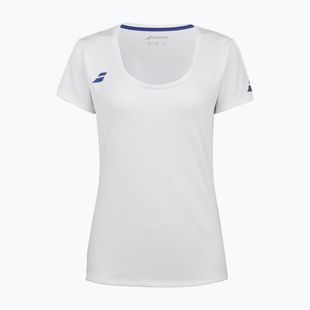 Női póló Babolat Play Cap Sleeve Top white/white