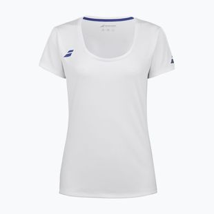 Babolat Gyermek póló Play Cap Sleeve Top Jr fehér/fehér