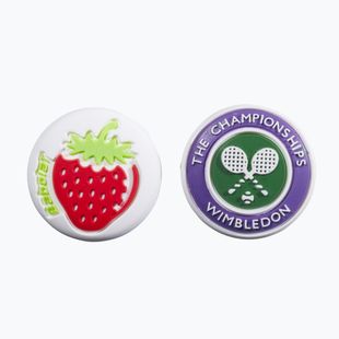 Rezgésszigetelők Babolat Dampener Wimbledon 2 szt. white/red/green/blue