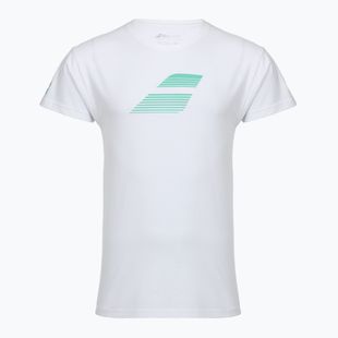 Babolat férfi Exercise Big Flag póló fehér/fehér
