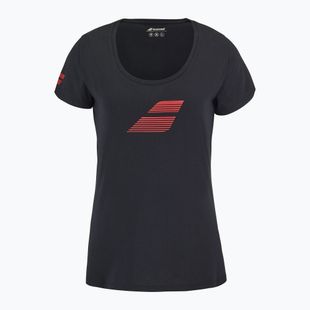 Női Babolat Exercise Flag W fekete/fekete póló