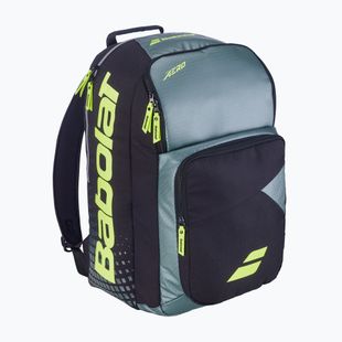 Tenisz hátizsák Babolat Pure Aero 40 l metallic grey/black/fluo yellow
