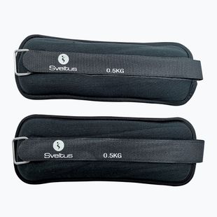 Bokasúly Sveltus Neoprene Weighted Cuff 500 g black
