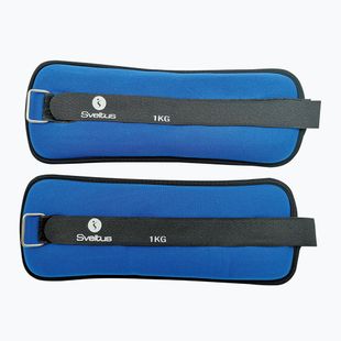 Bokasúly Sveltus Neoprene Weighted Cuff 2 x 1 kg black