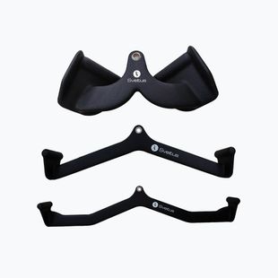 Lehúzórudak hátgéphez Sveltus 1589 Kit of 3 Ergo 3 db black