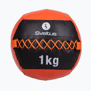 Sveltus fali labda 1 kg fekete/piros