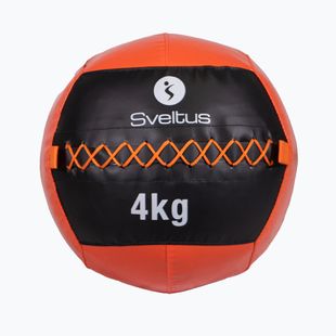 Sveltus fali labda 4 kg fekete/piros