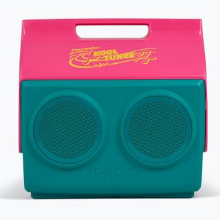 Hordozható hűtőszekrény Igloo Retro Playmate KoolTunes 13 l dark jade
