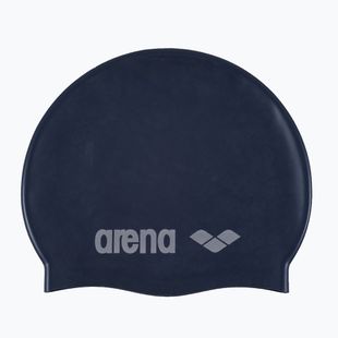 Gyermek úszósapka arena Classic Silicone Jr denim/silver