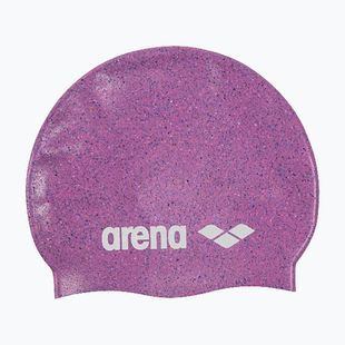 Gyermek úszósapka arena Silicone Cap Jr pink multi