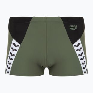 Férfi úszónadrág arena Stripe Swim Short sage/black/multi