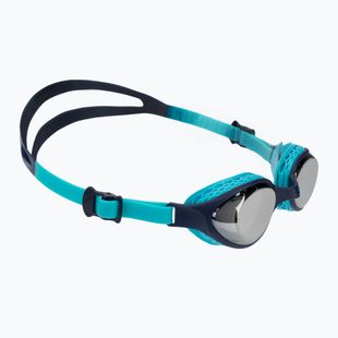 Gyermek úszószemüveg arena Air Jr Mirror tükör ezüst/tengerészkék/víz