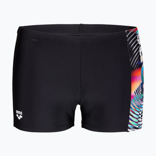 Úszóbokszerek Arena Lit Logo Swim Short black/multi