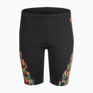 Gyermek úszó jammer arena Print Swim black/orange multi