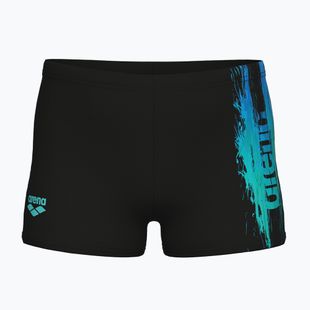 Fiú boxer úszónadrág arena Loud Swim Short black/black multi