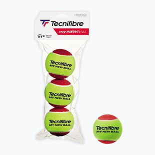 Gyerek teniszlabda Tecnifibre My New Ball 3 db red