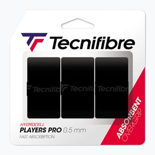 Tecnifibre Pro Players teniszütő csomagolások 3 db fekete.