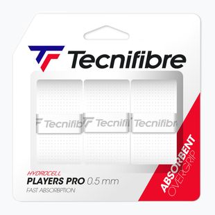 Tecnifibre Pro Players teniszütő csomagolások 3 db fehér.