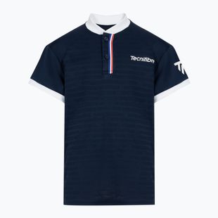 Gyermek tenisz póló Tecnifibre Polo kék 22F3PO F3