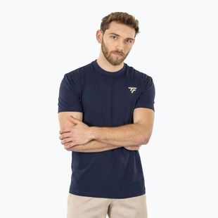 Férfi póló Tecnifibre Graphic Tee navy