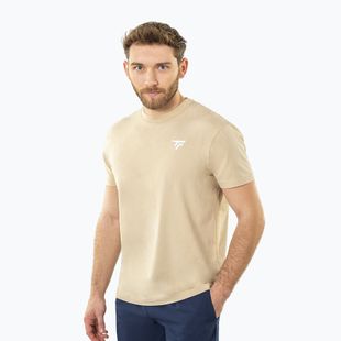 Férfi póló Tecnifibre Graphic Tee sand