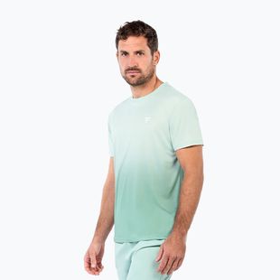 Férfi teniszpóló Tecnifibre Team X-Loop sage