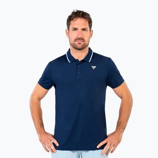 Férfi teniszpóló polo Tecnifibre Team Tech Polo navy blue
