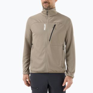 Férfi trekking pulóver Millet Lokka JKT III dorite