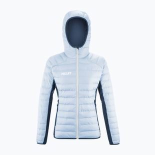 Női bélelt kabát Millet Fitz Roy Warm Hoodie iceberg/ dark denim