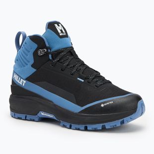 Női túracipő Millet Wanaka Mid GTX black/ coronet blue