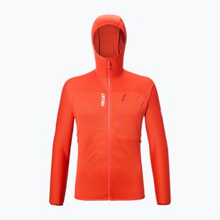 Férfi trekking pulóver Millet Lokka Hoodie III paprika