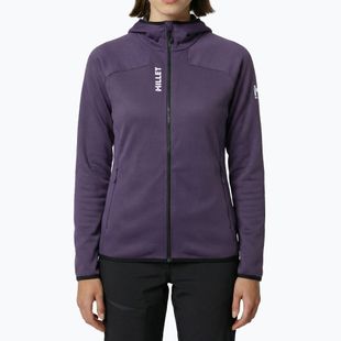 Női túra pulóver Millet Lokka Hoodie III purple velvet