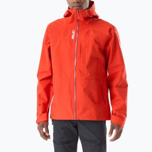 Férfi esőkabát Millet Kamet Gore-Tex Jacket Jacket paprika