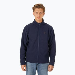 Férfi polár pulóver Aulp Visol Fleece navy