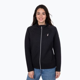 Női széldzseki Aulp Simix Jacquard Knit black