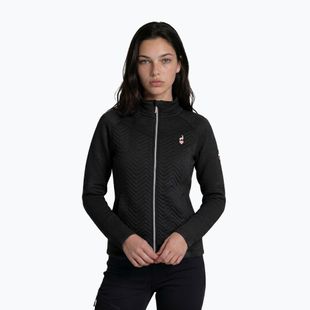 Női pulóver Aulp Simix Jacquard Knit fekete