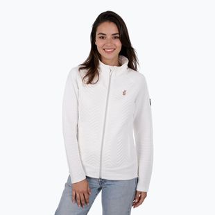 Női széldzseki Aulp Simix Jacquard Knit white