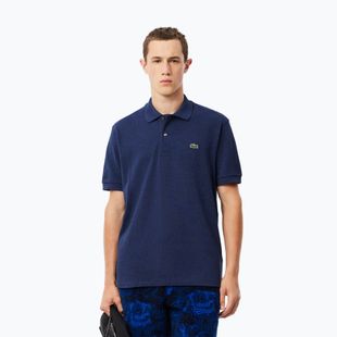Férfi póló Lacoste L1264 dark indigo blue