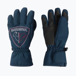 Gyerek síkesztyűk Rossignol Jr Rooster G dark navy