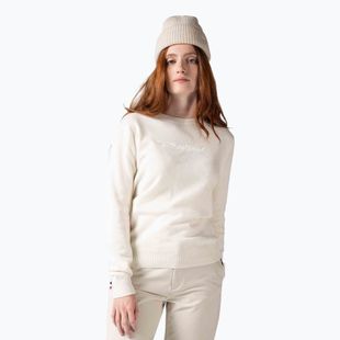 Női pulóver Rossignol Signature Rossignol Knit white