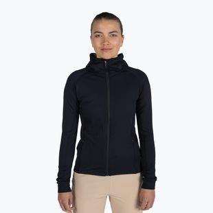 Női pulóver Rossignol Mid Layer Thin Full Zip black
