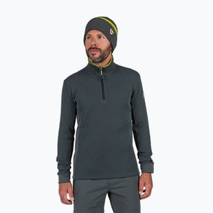 Férfi sípulóver Rossignol Cieloalto Fleece Half zip onyx grey